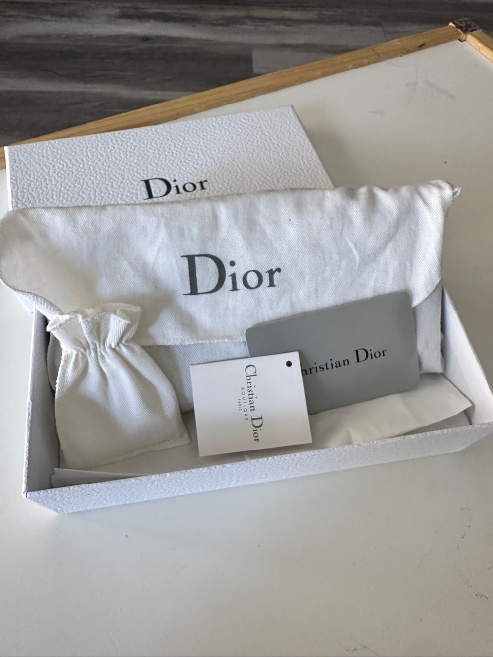 Dior Black Patent Quilted Zip-Around Wallet with Gold Charms - Picture 7 of 8
